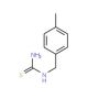 1-(4-Methylbenzyl)-2-thiourea (CAS 103854-74-6) - chemical structure image