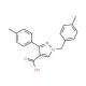 1-(4-methylbenzyl)-3-(4-methylphenyl)-1H-pyrazole-4-carboxylic acid - chemical structure image