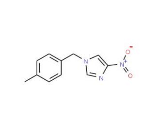 1-(4-methylbenzyl)-4-nitro-1H-imidazole - chemical structure image