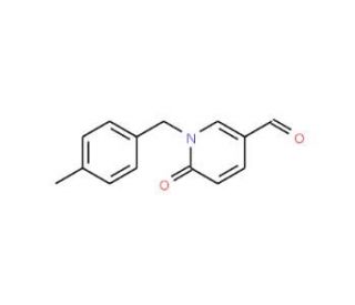 1-(4-Methylbenzyl)-6-oxo-1,6-dihydro-3-pyridinecarbaldehyde - chemical structure image
