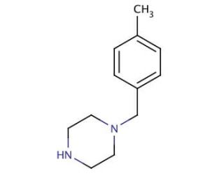 1-(4-Methylbenzyl)piperazine (CAS 23173-57-1) - chemical structure image