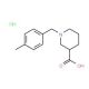 1-(4-Methylbenzyl)piperidine-3-carboxylic acidhydrochloride - chemical structure image