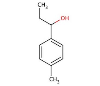 1-(4-Methylphenyl)-1-propanol (CAS 25574-04-3) - chemical structure image