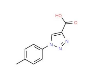 1-(4-methylphenyl)-1H-1,2,3-triazole-4-carboxylic acid - chemical structure image