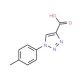 1-(4-methylphenyl)-1H-1,2,3-triazole-4-carboxylic acid - chemical structure image