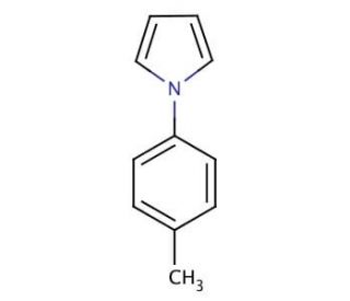 1-(4-Methylphenyl)-1H-pyrrole (CAS 827-60-1) - chemical structure image