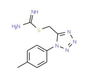 [1-(4-Methylphenyl)-1H-tetrazol-5-yl]methyl-imidothiocarbamate - chemical structure image