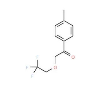 1-(4-methylphenyl)-2-(2,2,2-trifluoroethoxy)ethan-1-one - chemical structure image