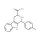 1-(4-methylphenyl)-2,3,4,9-tetrahydro-1H-beta-carboline-3-carboxylic acid - chemical structure image