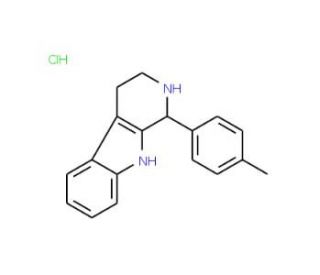 1-(4-Methylphenyl)-2,3,4,9-tetrahydro-1H-beta-carboline hydrochloride - chemical structure image
