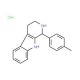 1-(4-Methylphenyl)-2,3,4,9-tetrahydro-1H-beta-carboline hydrochloride - chemical structure image