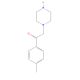 1-(4-methylphenyl)-2-piperazin-1-ylethanone - chemical structure image