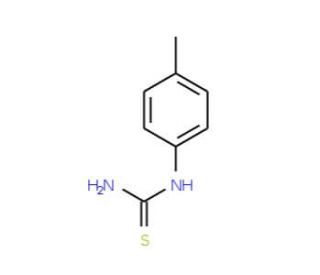 1-(4-Methylphenyl)-2-thiourea (CAS 622-52-6) - chemical structure image
