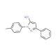 1-(4-methylphenyl)-3-phenyl-1H-pyrazol-5-amine (CAS 77746-54-4) - chemical structure image