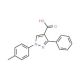 1-(4-methylphenyl)-3-phenyl-1H-pyrazole-4-carboxylic acid - chemical structure image