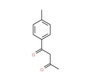 1-(4-methylphenyl)butane-1,3-dione (CAS 4023-79-4) - chemical structure image