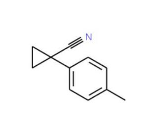 1-(4-Methylphenyl)cyclopropanecarbonitrile (CAS 71172-78-6) - chemical structure image