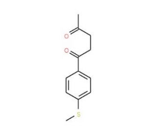 1-[4-(Methylsulfanyl)phenyl]-1,4-pentanedione - chemical structure image