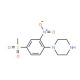 1-[4-(methylsulfonyl)-2-nitrophenyl]piperazine (CAS 610275-77-9) - chemical structure image