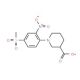 1-[4-(Methylsulfonyl)-2-nitrophenyl]piperidine-3-carboxylic acid - chemical structure image