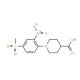 1-[4-(Methylsulfonyl)-2-nitrophenyl]piperidine-4-carboxylic acid - chemical structure image