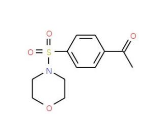 1-[4-(Morpholine-4-sulfonyl)-phenyl]-ethanone (CAS 58722-35-3) - chemical structure image