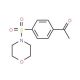 1-[4-(Morpholine-4-sulfonyl)-phenyl]-ethanone (CAS 58722-35-3) - chemical structure image