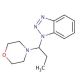 [1-(4-Morpholinyl)propyl]benzotriazole, mixture of Bt1 and Bt2 isomers (CAS 132553-13-0) - chemical structure image