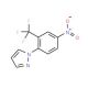 1-[4-Nitro-2-(trifluoromethyl)phenyl]-1H-pyrazole - chemical structure image