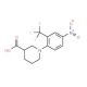 1-[4-Nitro-2-(trifluoromethyl)phenyl]-3-piperidinecarboxylic acid - chemical structure image