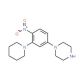1-(4-Nitro-3-piperidin-1-yl-phenyl)-piperazine (CAS 346704-04-9) - chemical structure image