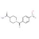 1-(4-Nitrobenzoyl)-4-piperidinecarboxamide - chemical structure image