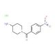 1-(4-Nitrobenzoyl)piperidin-4-amine hydrochloride - chemical structure image