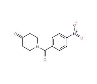 1-(4-Nitrobenzoyl)piperidin-4-one (CAS 34259-84-2) - chemical structure image