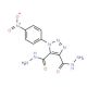 1-(4-Nitrophenyl)-1H-1,2,3-triazole-4,5-dicarbohydrazide - chemical structure image