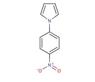 1-(4-Nitrophenyl)-1H-pyrrole (CAS 4533-42-0) - chemical structure image