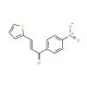 1-(4-Nitrophenyl)-3-(2-thienyl)-2-propen-1-one (CAS 6028-92-8) - chemical structure image