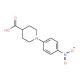 1-(4-Nitrophenyl)-4-piperidinecarboxylic acid - chemical structure image