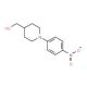 [1-(4-Nitrophenyl)-4-piperidinyl]methanol - chemical structure image