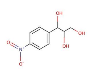 1-(4-Nitrophenyl)glycerol (CAS 2207-68-3) - chemical structure image
