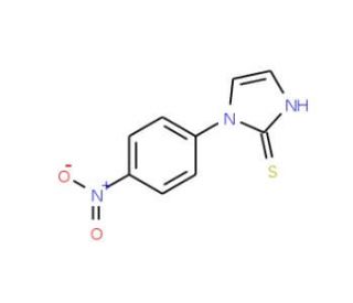 1-(4-Nitrophenyl)imidazoline-2-thione (CAS 6857-35-8) - chemical structure image