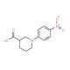 1-(4-Nitrophenyl)piperidine-3-carboxylic acid (CAS 223786-53-6) - chemical structure image