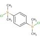 1,4-Phenylenebis(chlorodimethylsilane) (CAS 1078-97-3) - chemical structure image