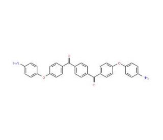 1,4-Phenylenebis[[4-(4-aminophenoxy)phenyl]methanone] (CAS 107194-50-3) - chemical structure image