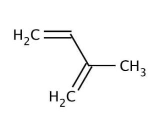 1,4-Polyisoprene (CAS 9003-31-0) - chemical structure image