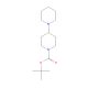 [1,4′-Bipiperidine]-1′-carbonyl-1′-carboxylic Acid tert-Butyl Ester (CAS 125541-12-0) - chemical structure image