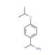 1-[4-(propan-2-yloxy)phenyl]ethan-1-amine - chemical structure image
