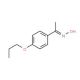 1-(4-Propoxyphenyl)-1-ethanone oxime - chemical structure image