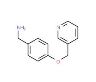 1-[4-(pyridin-3-ylmethoxy)phenyl]methanamine (CAS 926255-83-6) - chemical structure image