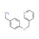 1-[4-(pyridin-3-ylmethoxy)phenyl]methanamine (CAS 926255-83-6) - chemical structure image